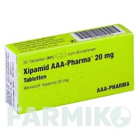 КСИПАМІД (XIPAMID) 20 мг таблетки 30 шт - Ксипамід AAA - PHARMA
