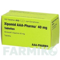 КСИПАМІД (XIPAMID) 40 мг таблетки 100 шт - Ксипамід AAA - PHARMA