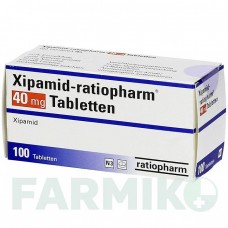 КСИПАМІД (XIPAMID) 40 мг таблетки 30 шт - Ксипамід RATIOPHARM