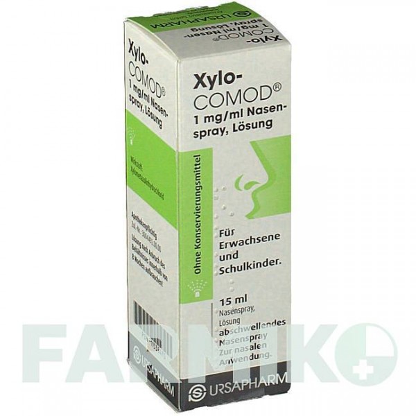 ХИЛО КОМОД (XYLO COMOD) 1 мг/мл спрей 15 мл - Ксилометазолин URSAPHARM