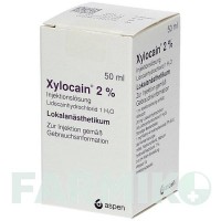КСИЛОКАЇН (XYLOCAIN) 2% розчин 50 мл - Лідокаїн ASPEN
