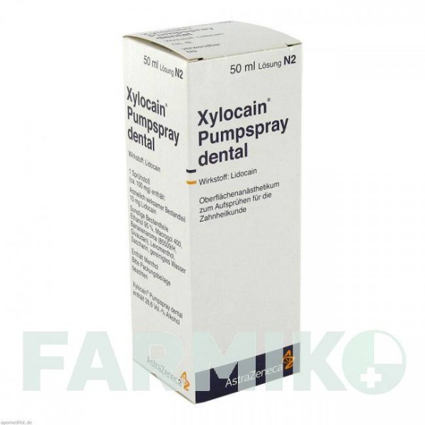 КСИЛОКАИН (XYLOCAIN) спрей 50 мл - Лидокаин ASPEN