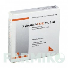 КСИЛОЦИТИН (XYLOCITIN) 2% 5 мл ампулы 10x5 мл - Лидокаин MIBE