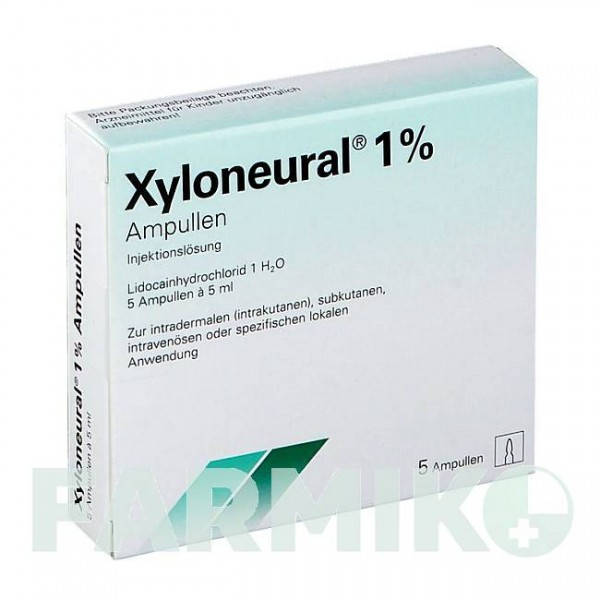 КСИЛОНЕВРАЛ (XYLONEURAL) 1% розчин 5x5 мл - Лідокаїн PHARMORE