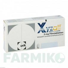 КСИЗАЛЛ (XYZALL) 5 мг таблетки 20 шт - Левоцетиризин EMRA-MED