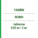 ЯСМИН (YASMIN) 0,03 мг/3 мг таблетки 21 шт - Дроспиренон, Этинилэстрадиол MEDIFARM