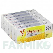 ЯСМИН (YASMIN) таблетки 3x21 шт - Дроспиренон, Этинилэстрадиол EMRA-MED
