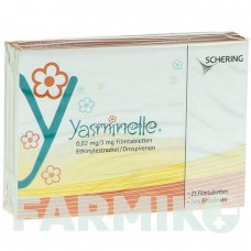 ЯСМИНЕЛЛЕ (YASMINELLE) 0,02 мг/3 мг таблетки 3x21 шт - Дроспиренон, Этинилэстрадиол JENAPHARM