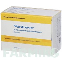 ІНТРИВ (YENTREVE) 20 мг капсули 98 шт - Дулоксетин KOHLPHARMA