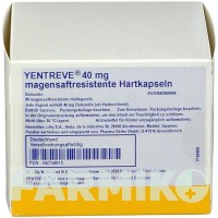 ИНТРИВ (YENTREVE) 40 мг капсулы 98 шт - Дулоксетин PHARMA GERKE
