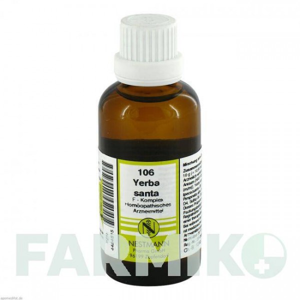 ЕРБА САНТА (YERBA SANTA) раствор 50 мл - Гомеопатия NESTMANN PHARMA