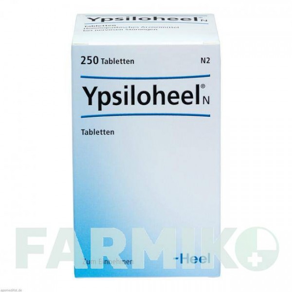 ИПСИЛОХЕЛЬ (YPSILOHEEL) таблетки 250 шт - Гомеопатия BIOLOGISCHE HEILMITTEL HEEL