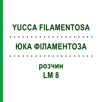 ЮКА ФІЛАМЕНТОЗА (YUCCA FILAMENTOSA) LM 8 розчин 10 мл - Гомеопатія ARCANA DR.SEWERIN