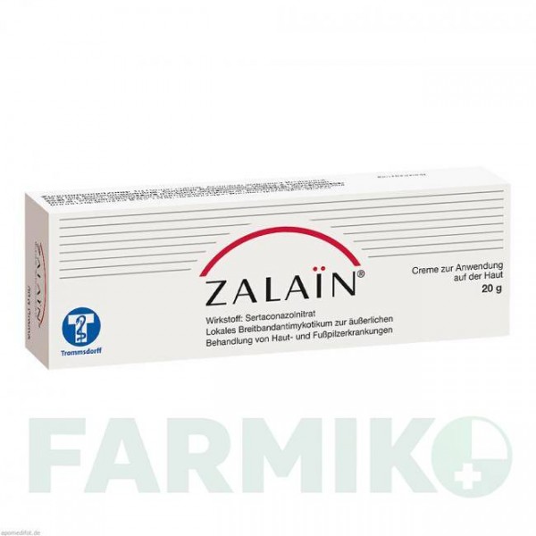 ЗАЛАЇН (ZALAIN) крем 20 г - Сертаконазол TROMMSDORFF