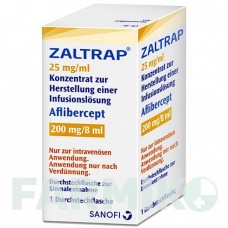 ЗАЛТРАП (ZALTRAP) 25 мг/мл концентрат 8 мл - Афлиберцепт SANOFI