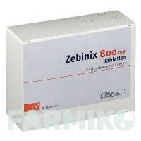 ЗЕБИНИКС (ZEBINIX) 800 мг таблетки 90 шт - Эсликарбазепин CC PHARMA