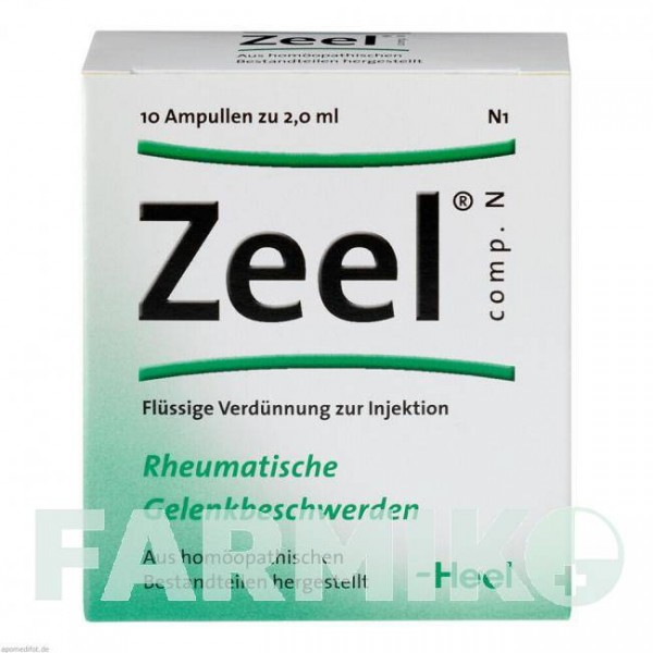 ЦЕЛЬ (ZEEL) ампули 10 шт - Гомеопатія BIOLOGISCHE HEILMITTEL HEEL