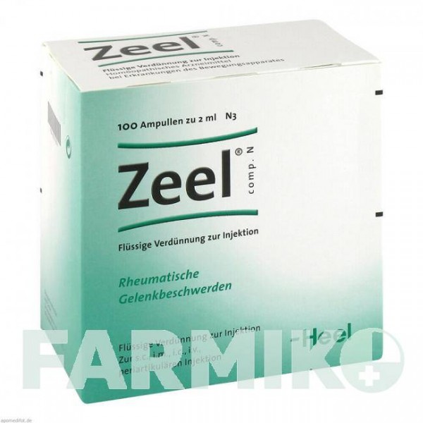 ЦЕЛЬ (ZEEL) ампули 100 шт - Гомеопатія BIOLOGISCHE HEILMITTEL HEEL
