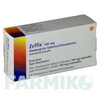 ЗЕФФІКС (ZEFFIX) 100 мг таблетки 84 шт - Ламівудин GLAXOSMITHKLINE