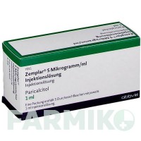 ЗЕМПЛАР (ZEMPLAR) 5 мкг/мл раствор 5x1 мл - Парикальцитол ABBVIE