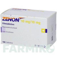 ЗЕНОН (ZENON) 10 мг/10 мг таблетки 30 шт - Розувастатин, Эзетимиб SANOFI