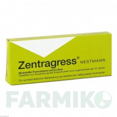ЗЕНТРАГРЕСС (ZENTRAGRESS) таблетки 20 шт - Парацетамол, Кофеин NESTMANN PHARMA