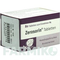 ЗЕРОСОРИН (ZEROSORIN) таблетки 80 шт - Гомеопатія SCHUCK