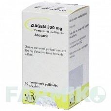 ЗИАГЕН (ZIAGEN) 300 мг таблетки 60 шт - Абакавир PHARMA GERKE