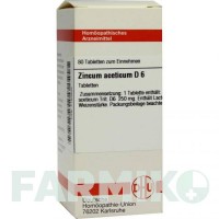 ЦИНКУМ АЦЕТИКУМ (ZINCUM ACETICUM) D 6 таблетки 80 шт - Гомеопатія DHU