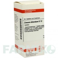 ЦИНКУМ ХЛОРАТУМ (ZINCUM CHLORATUM) D 12 таблетки 80 шт - Гомеопатия DHU