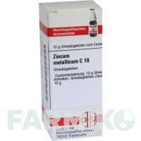 ЦИНКУМ МЕТАЛІКУМ (ZINCUM METALLICUM) C 10 глобули 10 г - Гомеопатія DHU