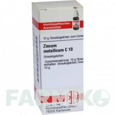 ЦИНКУМ МЕТАЛЛИКУМ (ZINCUM METALLICUM) C 10 глобули 10 г - Гомеопатия DHU