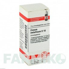ЦИНКУМ МЕТАЛІКУМ (ZINCUM METALLICUM) D 10 глобули 10 г - Гомеопатія DHU