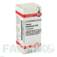 ЦИНКУМ МЕТАЛЛИКУМ (ZINCUM METALLICUM) D 30 глобули 10 г - Гомеопатия DHU