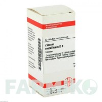 ЦИНКУМ МЕТАЛЛИКУМ (ZINCUM METALLICUM) D 4 таблетки 80 шт - Гомеопатия DHU