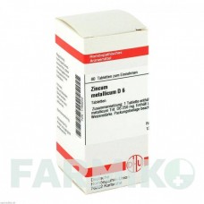 ЦИНКУМ МЕТАЛЛИКУМ (ZINCUM METALLICUM) D 6 таблетки 80 шт - Гомеопатия DHU