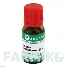 ЦИНКУМ МЕТАЛЛИКУМ (ZINCUM METALLICUM) LM 6 раствор 10 мл - Гомеопатия ARCANA DR.SEWERIN