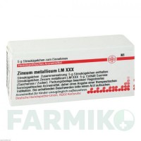 ЦИНКУМ МЕТАЛЛИКУМ (ZINCUM METALLICUM) LM XXX глобули 5 г - Гомеопатия DHU