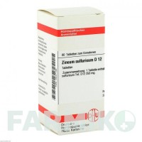 ЦИНКУМ СУЛЬФУРИКУМ (ZINCUM SULFURICUM) D 12 таблетки 80 шт - Гомеопатія DHU