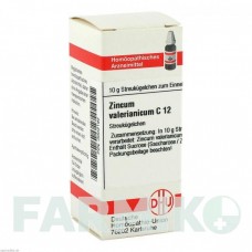 ЦИНКУМ ВАЛЕРИАНИКУМ (ZINCUM VALERIANICUM) C 12 глобули 10 г - Гомеопатия DHU