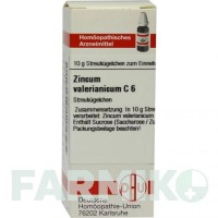 ЦИНКУМ ВАЛЕРІАНІКУМ (ZINCUM VALERIANICUM) C 6 глобули 10 г - Гомеопатія DHU