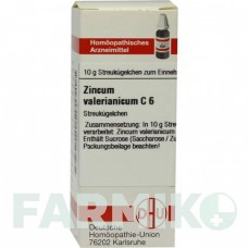 ЦИНКУМ ВАЛЕРИАНИКУМ (ZINCUM VALERIANICUM) C 6 глобули 10 г - Гомеопатия DHU