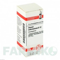 ЦИНКУМ ВАЛЕРИАНИКУМ (ZINCUM VALERIANICUM) D 12 глобули 10 г - Гомеопатия DHU
