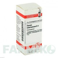ЦИНКУМ ВАЛЕРИАНИКУМ (ZINCUM VALERIANICUM) D 4 глобули 10 г - Гомеопатия DHU