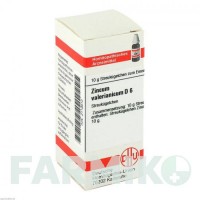ЦИНКУМ ВАЛЕРІАНІКУМ (ZINCUM VALERIANICUM) D 6 глобули 10 г - Гомеопатія DHU