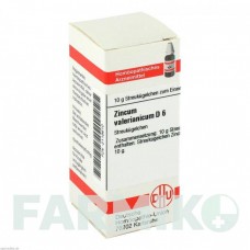 ЦИНКУМ ВАЛЕРИАНИКУМ (ZINCUM VALERIANICUM) D 6 глобули 10 г - Гомеопатия DHU