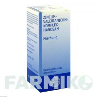 ЦИНКУМ ВАЛЕРІАНІКУМ (ZINCUM VALERIANICUM) рідина 50 мл - Гомеопатія HANOSAN