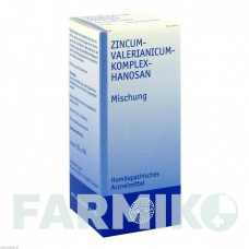 ЦИНКУМ ВАЛЕРИАНИКУМ (ZINCUM VALERIANICUM) жидкость 50 мл - Гомеопатия HANOSAN