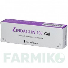 ЦИНДАКЛІН (ZINDACLIN) 1% гель 30 г - Кліндаміцин INFECTOPHARM