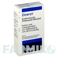 ЗИНЕРИТ (ZINERYT) порошок 30 мл - Еритроміцин, Інше ALMIRALL